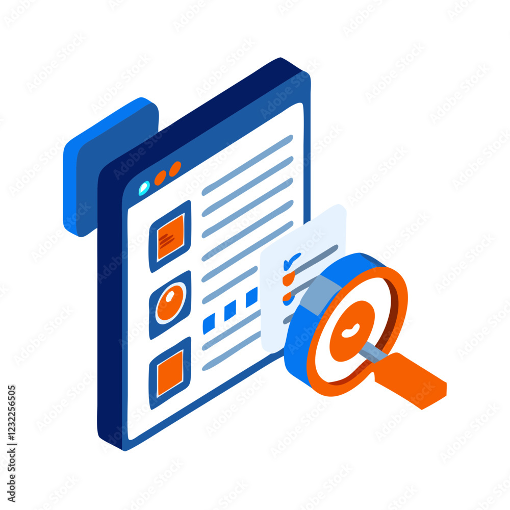 Business Analysis Clipboard Icon in Vector Format Business Analysis Clipboard Icon in Vector Format