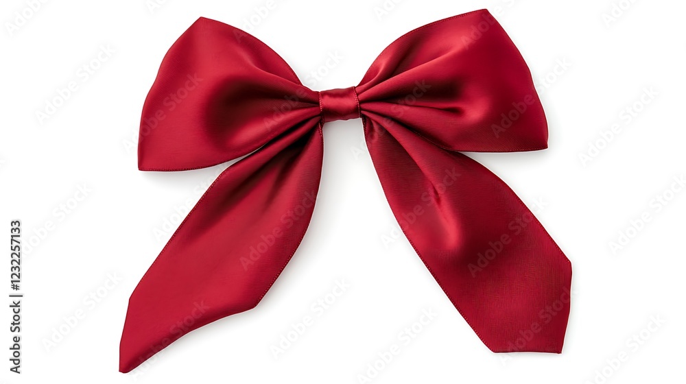 a red bow tie on a white background a red bow tie on a white background