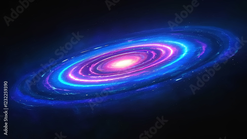 A fascinating view of a spiral galaxy that opens our eyes to the endless possibilities of the universe.