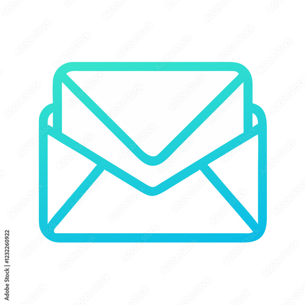 Classic Envelope Icon Vector for Email and Messaging Classic Envelope Icon Vector for Email and Messaging