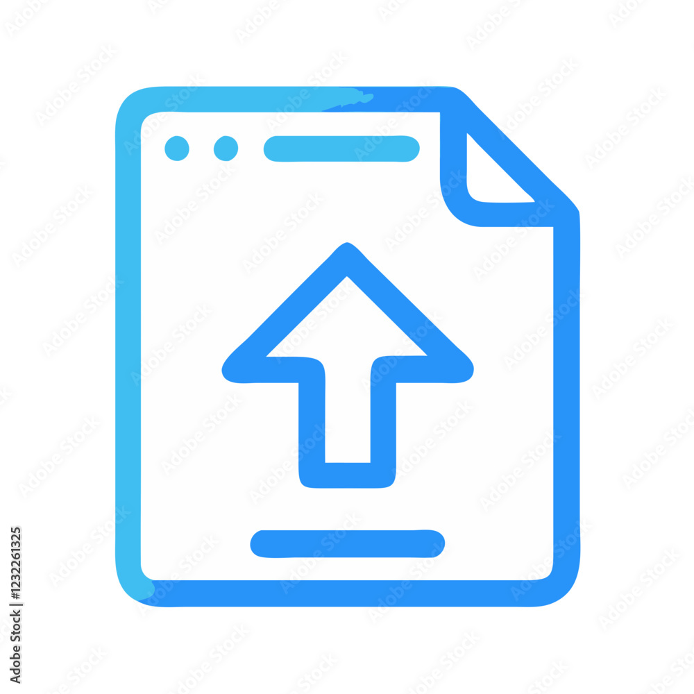 Clean Download Icon Vector for File Transfer Clean Download Icon Vector for File Transfer