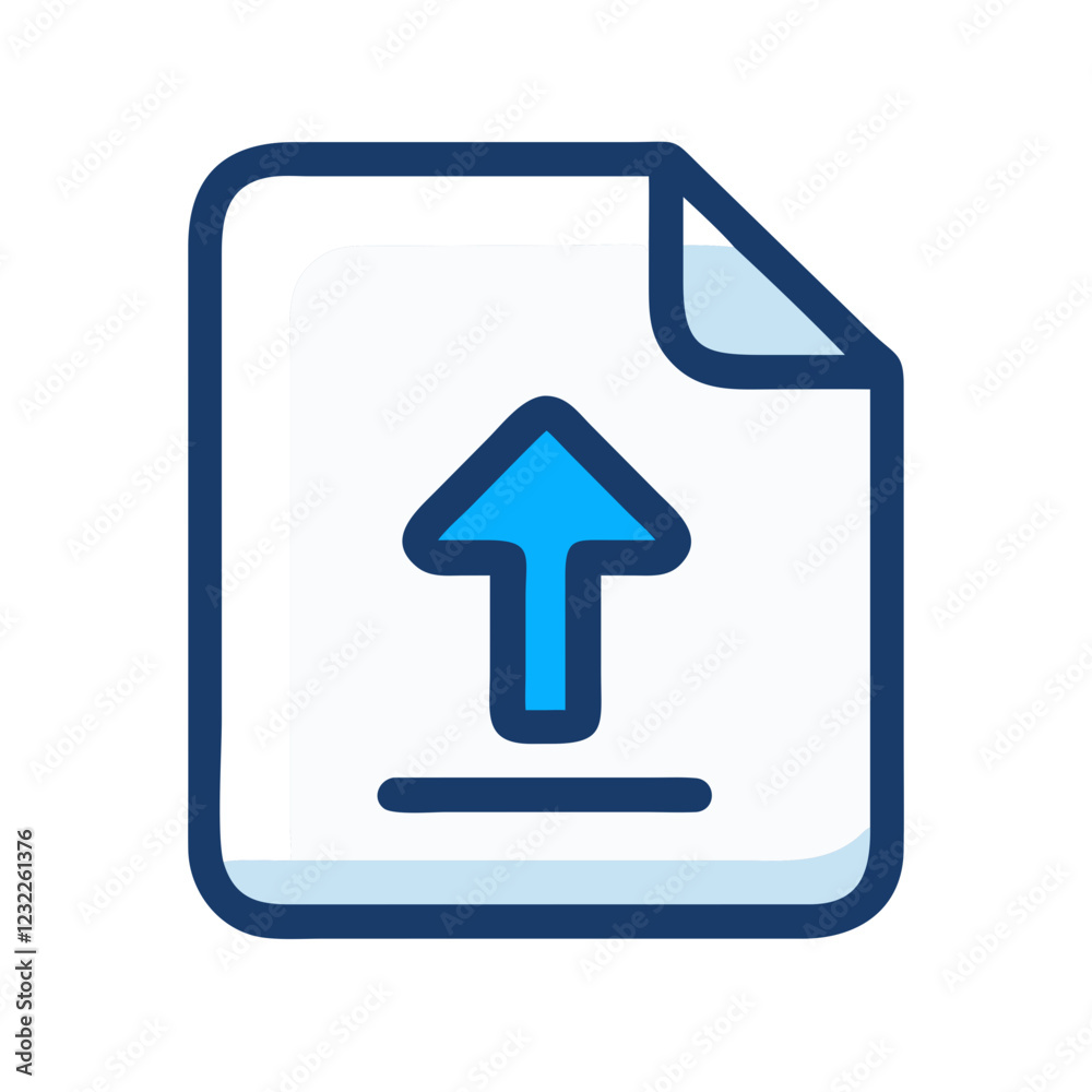 Clean Download Icon Vector for File Transfer Clean Download Icon Vector for File Transfer