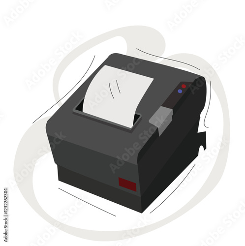 Mobile fiscal printer mobile for off-site trade.printer for  thermal printer
