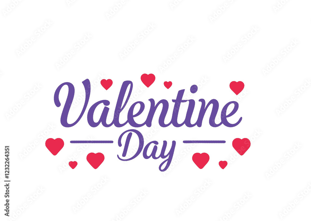 valentine day typography vector Illustrator valentine day typography vector Illustrator