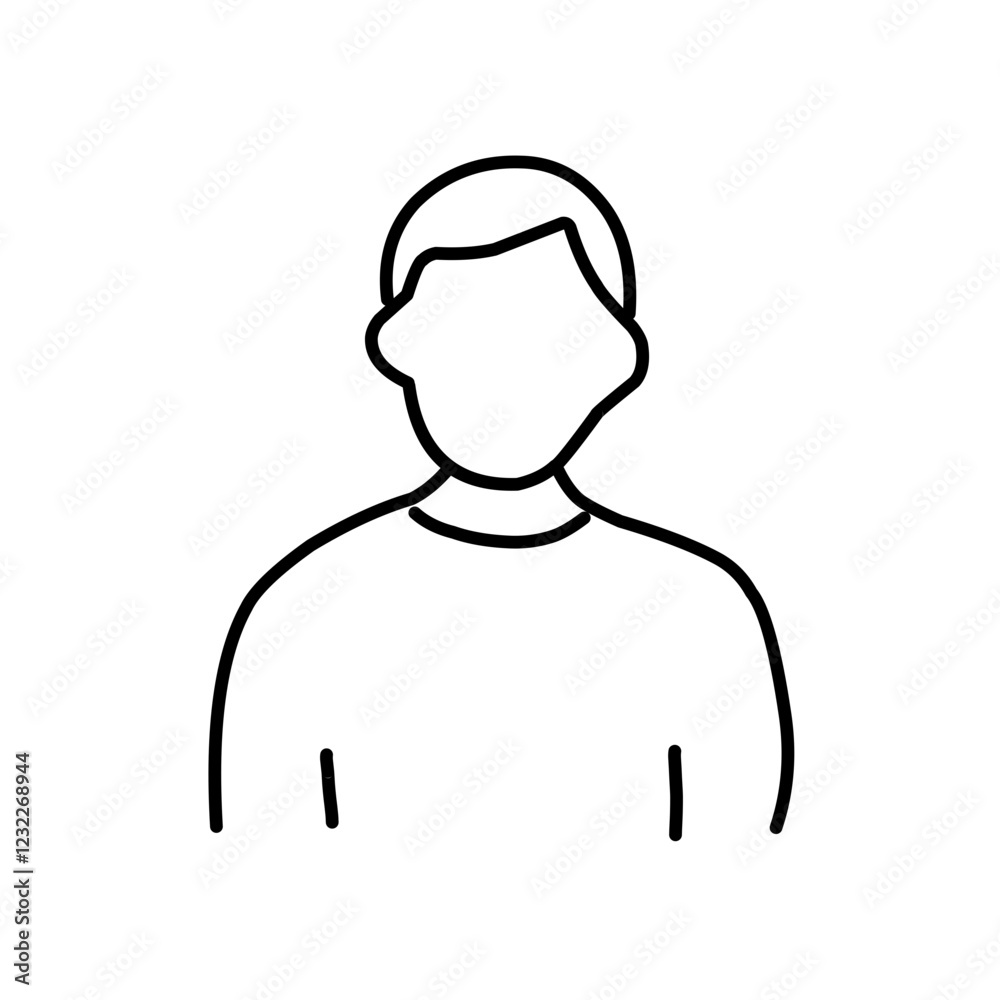 Avatars related vector icon
