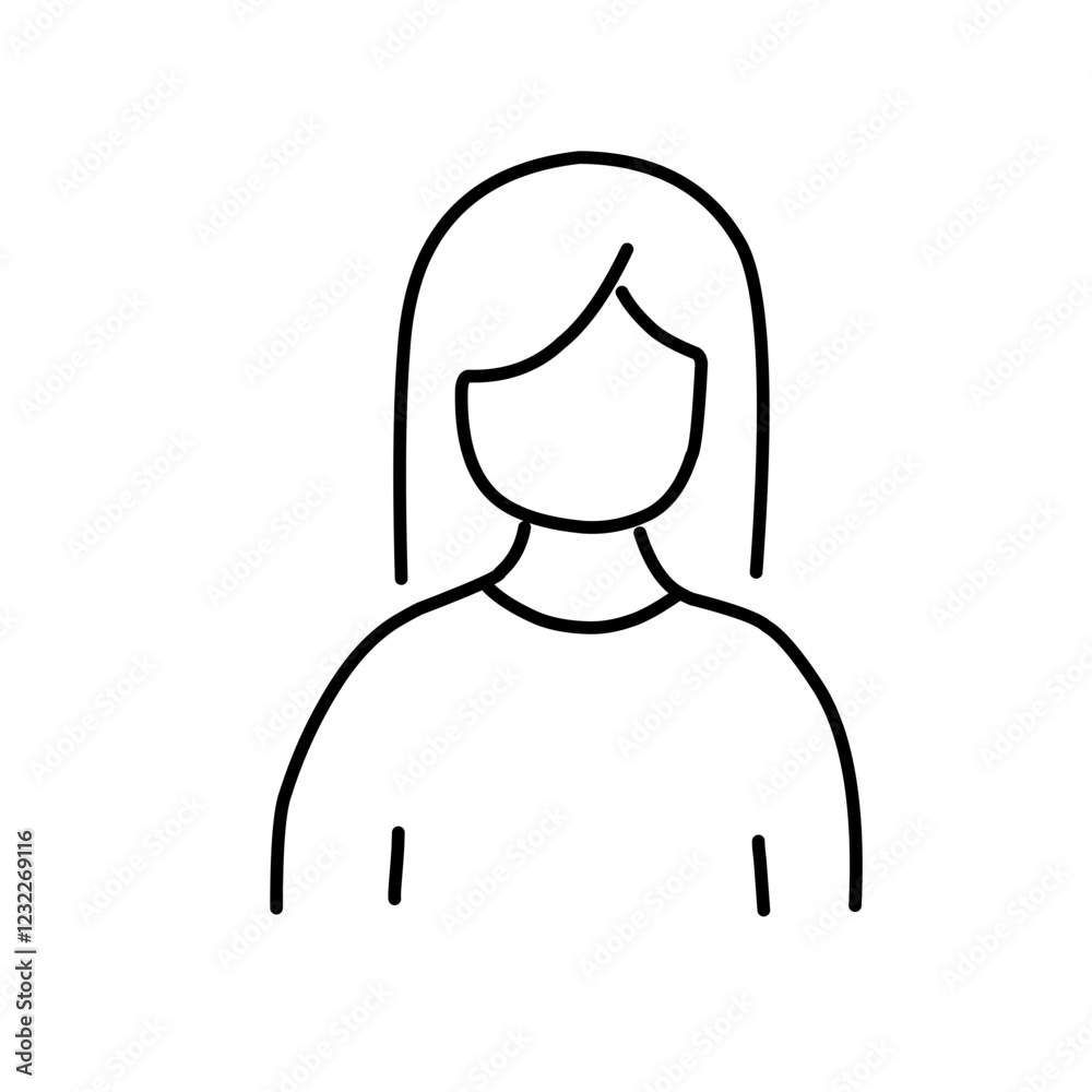Avatars related vector icon Avatars related vector icon