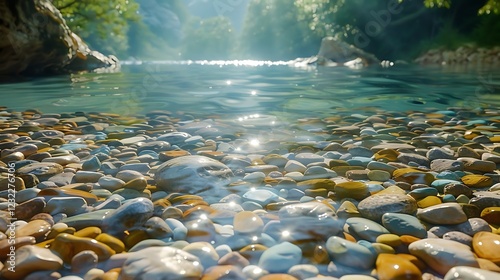 Rivers are winding, majestic bodies of water that flow across landscapes, nourishing ecosystems and communities along their paths. They are dynamic, constantly shifting their courses and banks with th