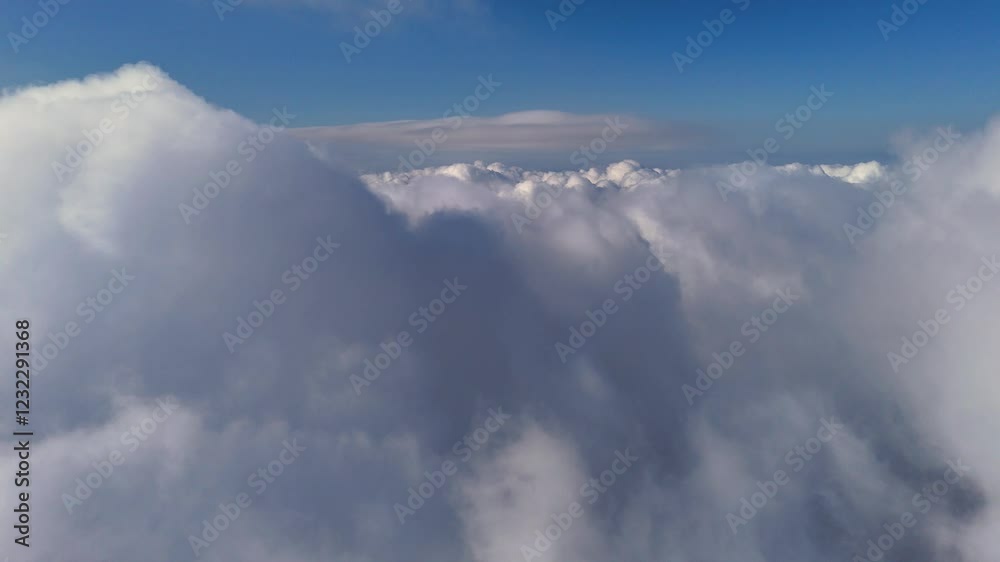 Sky Clouds Panoramic Background Video Sky Clouds Panoramic Background Video