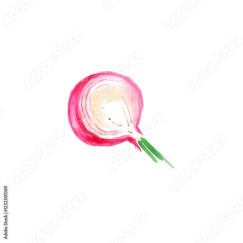 red paint brush