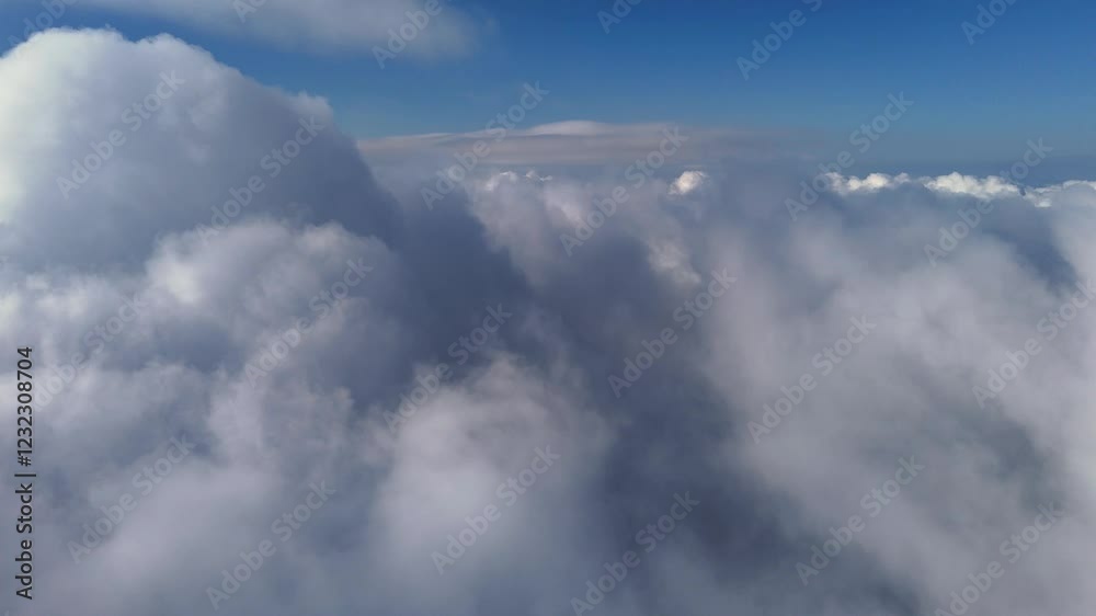 Sky Clouds Panoramic Background Video Sky Clouds Panoramic Background Video