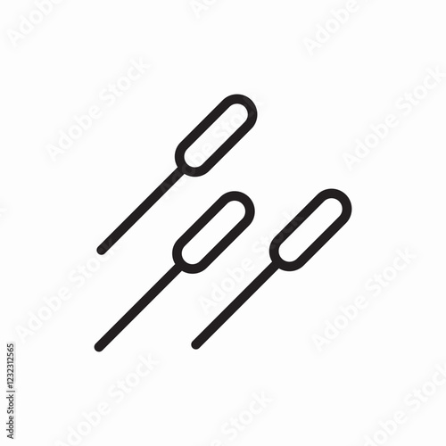 acupuncture massage icon vector sign