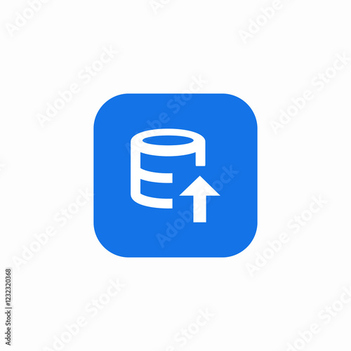 data base join icon sign vector