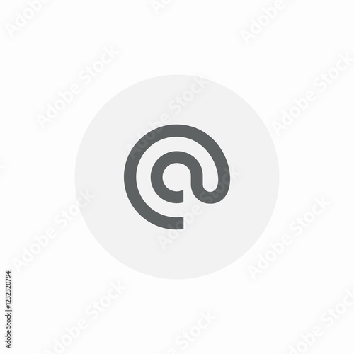 email message address icon sign vector