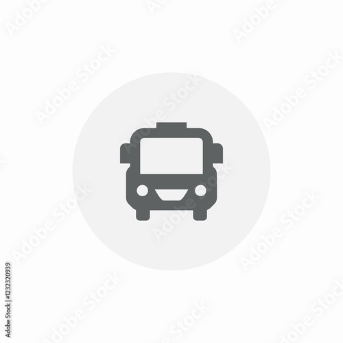 emergency truck icon sign vector