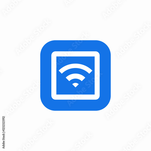signal share icon sign vector