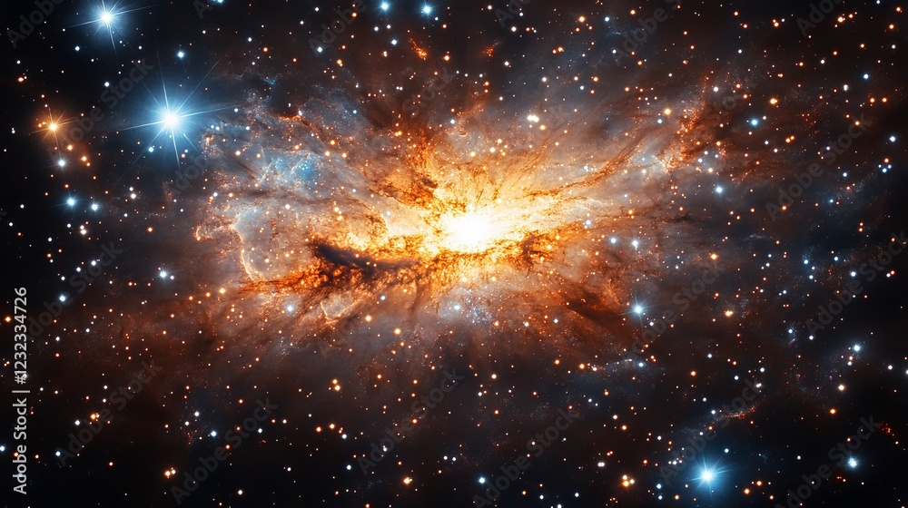 Awe-Inspiring Cosmic Nebula: A Stunning Display of the Universe's Grandeur Awe-Inspiring Cosmic Nebula: A Stunning Display of the Universe's Grandeur