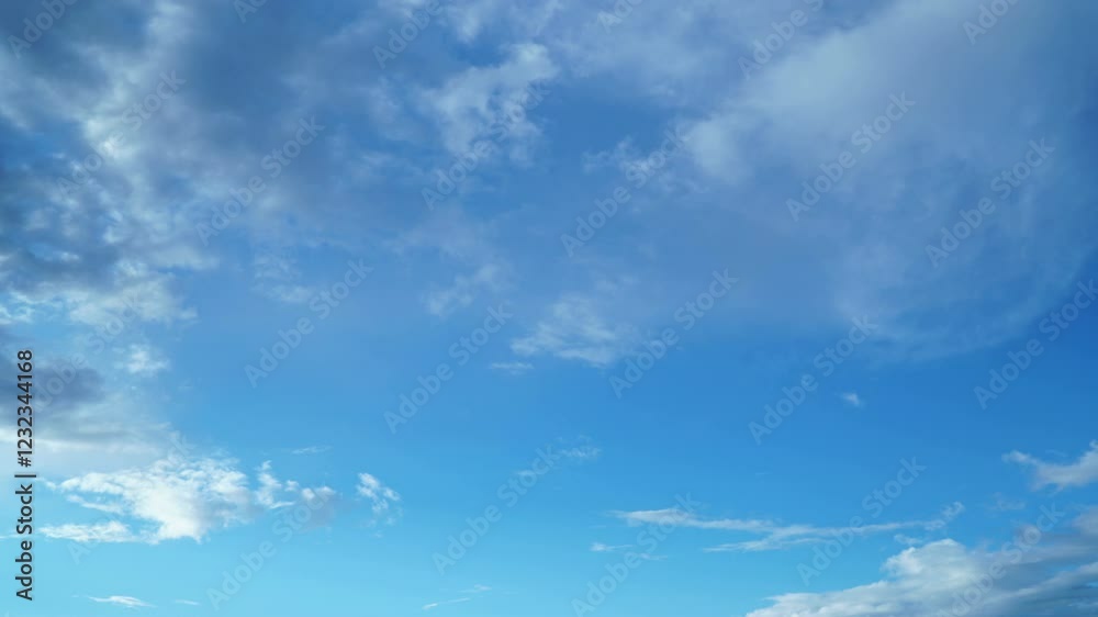 Beautiful cloudscape with large, building clouds and sun breaking through cloud. Rain stormy clouds, timelapse White clouds over blue sky - timelapse Beautiful cloudscape with large, building clouds and sun breaking through cloud. Rain stormy clouds, timelapse White clouds over blue sky - timelapse
