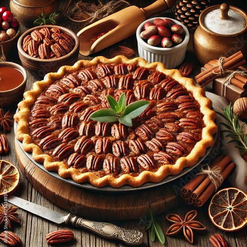 Pecan Pie Holiday Tradition A Southern classic its sweet and nut