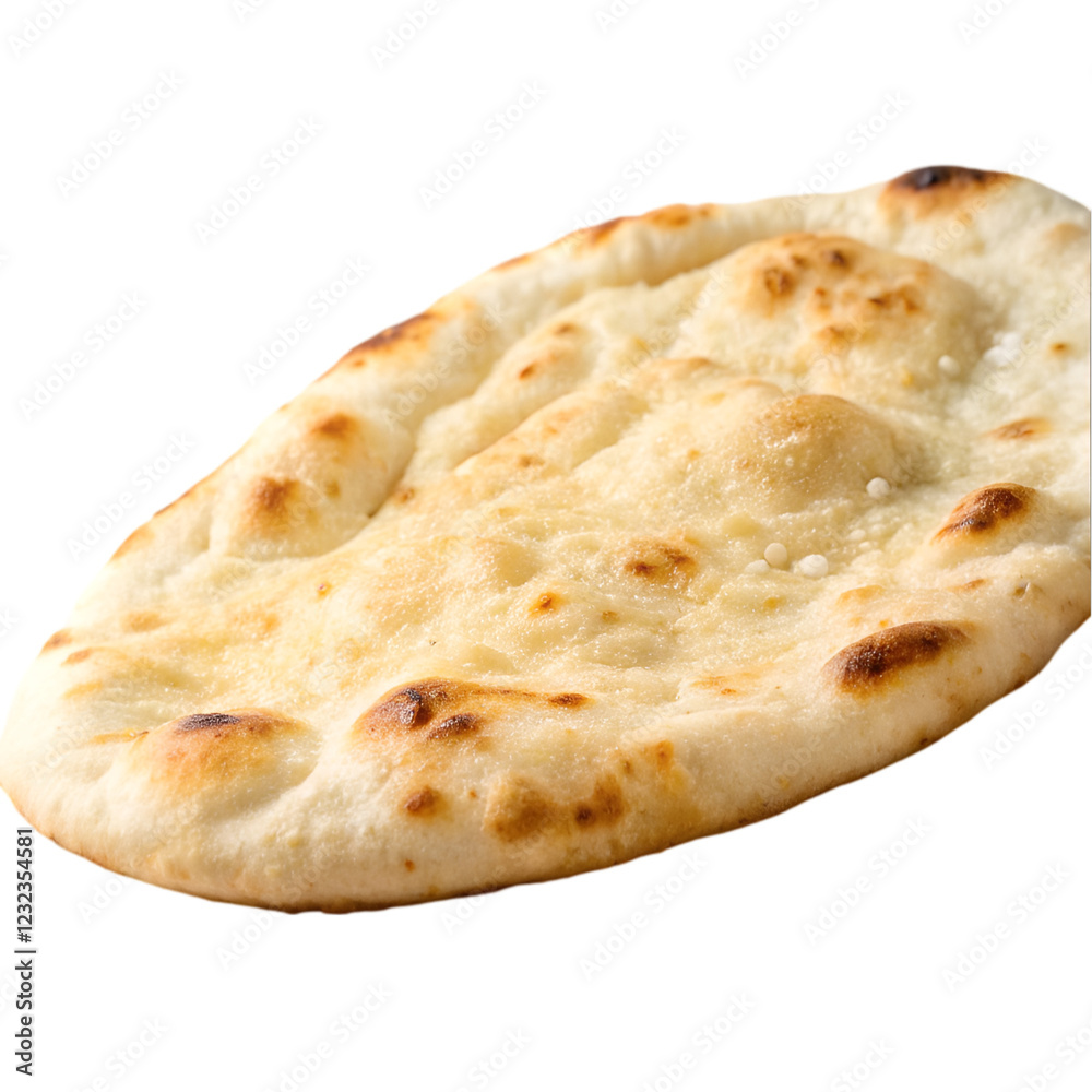 Tandoori naan isolated on transparent background Tandoori naan isolated on transparent background