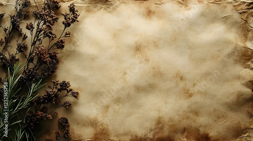Dried Flowers and Rosemary ...