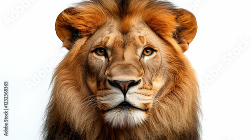 Majestic Lion Portrait: Int...