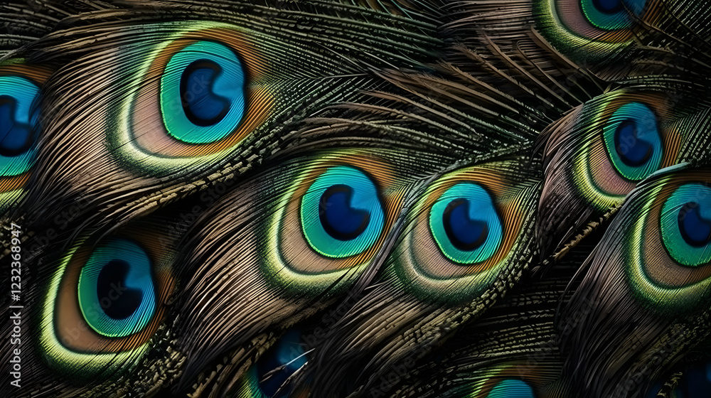 Obraz premium peacock feathers wallpapers wallpapers