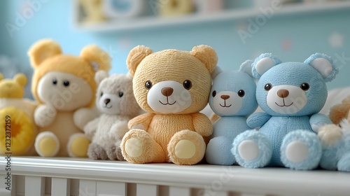 Adorable Plush Bear Toys Si...