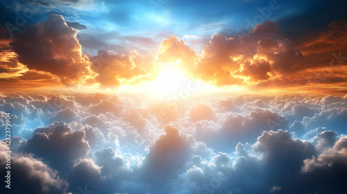 Sunlight Pierces Through Dr...