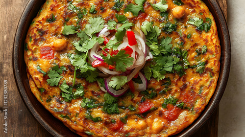 Savory Chickpea Flour Panca...