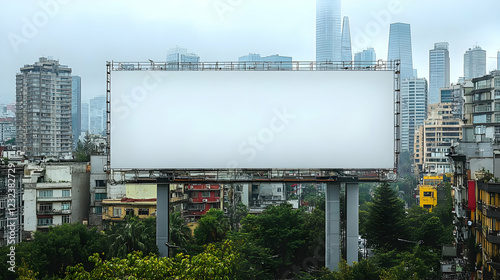 Blank Billboard Displays Ab...