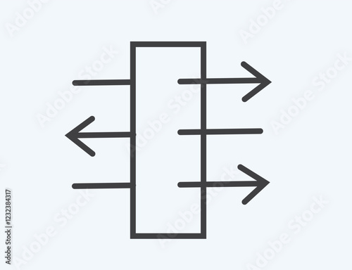 firewall is a security system designed to monitor and control incoming and outgoing network traffic based on predetermined security rules photo