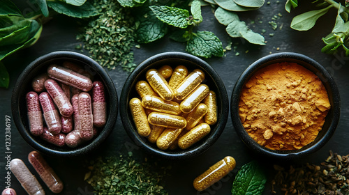 Herbal Supplements and Powd...