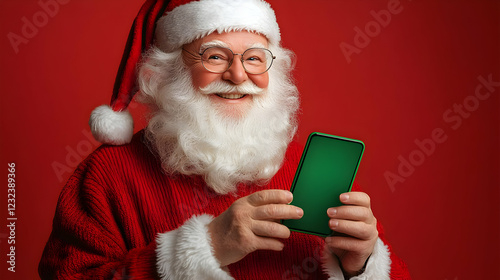 Smiling Festive Man Holds G...