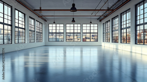 Empty Industrial Loft with ...