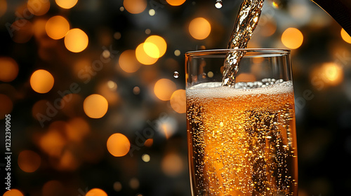 Pouring Sparkling Beverage ...