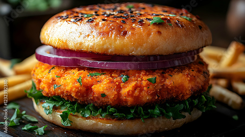 Crispy Chicken Sandwich Sit...