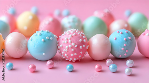 Colorful Candy Balls Decora...