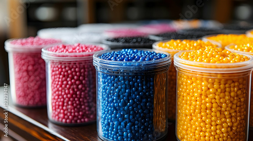 Colorful Plastic Granules S...