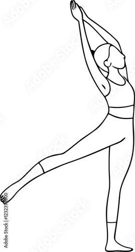 sketch of a person with a pencil