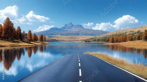 Empty Road Leads to Majesti...