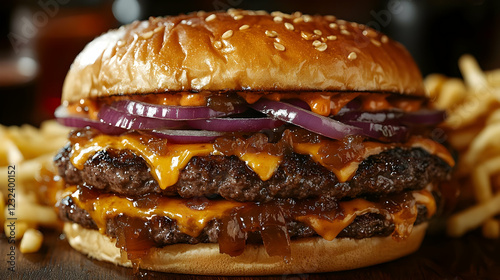 Double Cheeseburger with Me...