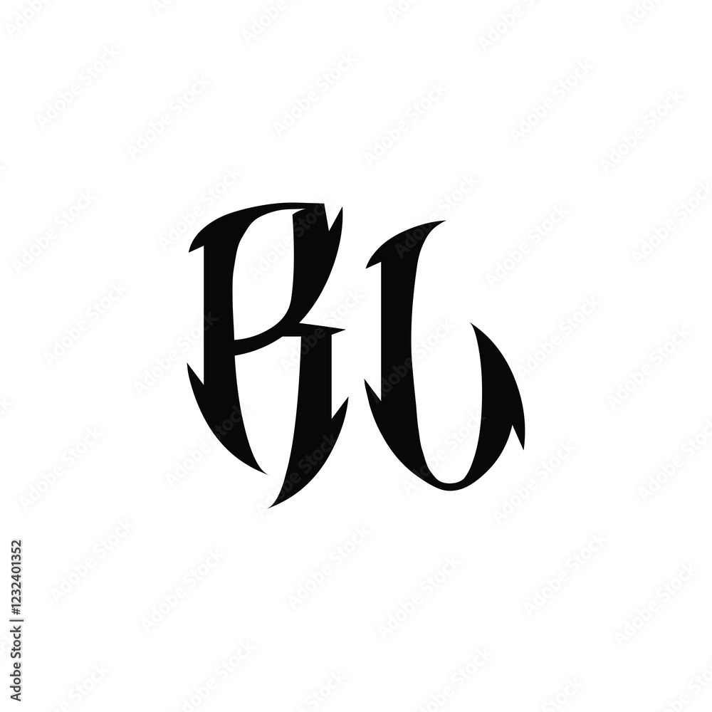 RL monogram logo design letter text name symbol monochrome logotype alphabet character simple logo RL monogram logo design letter text name symbol monochrome logotype alphabet character simple logo