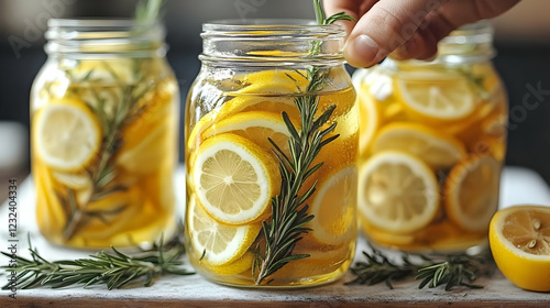 Lemon and Rosemary Infused ...