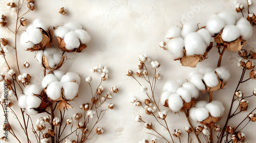 Cotton Branches with Fluffy...