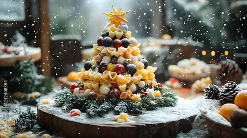 Edible Christmas Tree Craft...
