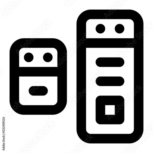 Responsive Design Line Icon