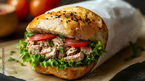 Delicious Tuna Salad Sandwi...