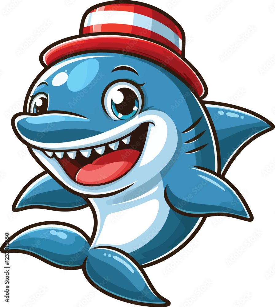 Fun and Playful Cartoon Dolphin Vector Illustration Perfect for Children’s Books, Prints, Merchandise, and Graphic Designs. Fun and Playful Cartoon Dolphin Vector Illustration Perfect for Children’s Books, Prints, Merchandise, and Graphic Designs.