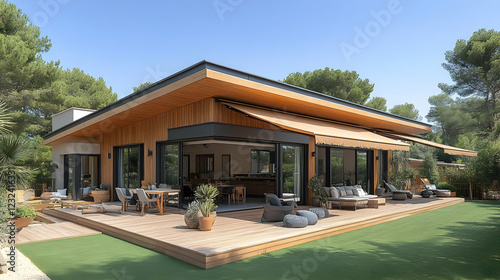 Modern Home Exterior Showca...