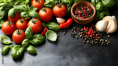 Fresh Tomatoes, Basil, Garl...